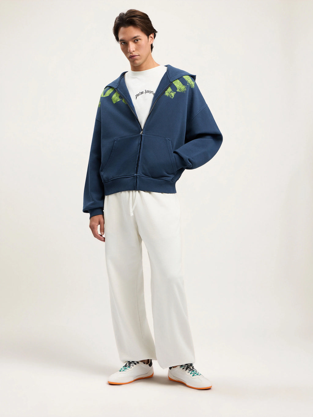 Big Neck Logo Zip Hoody