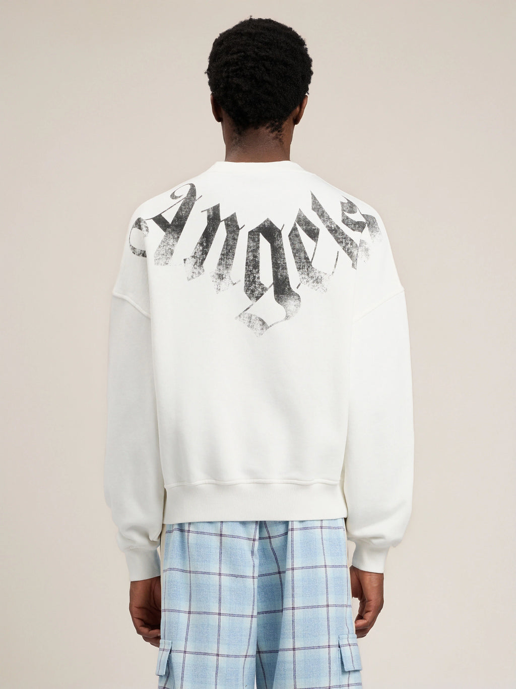 Big Neck Logo Loose Sweatshirt